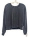 Lululemon Size 8 Soft Black Polyester Crew Neck Long Sleeve Sweater Soft Black / 8