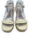 Arezzo Shoe Size 38 Cream Leather Wedge Platform Wedges Cream / 38
