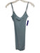 SKIMS Size XXS Blue Polyamide & Elastane Lace Trim Sleeveless Slip Dress Blue / XXS