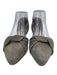 Eileen Fisher Shoe Size 6.5 Grey Leather Suede D'Orsay Flats Grey / 6.5
