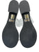 Jeffrey Campbell Shoe Size 8.5 Silver Synthetic Diamond Detail Slip On Sandals Silver / 8.5