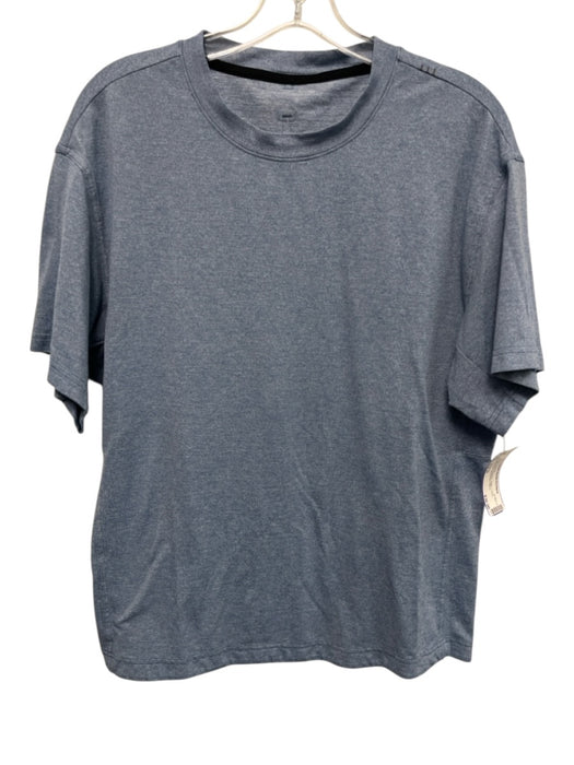 Lululemon Size Est M Light blue Synthetic Static T shirt Athleisure Short Sleeve Light blue / Est M
