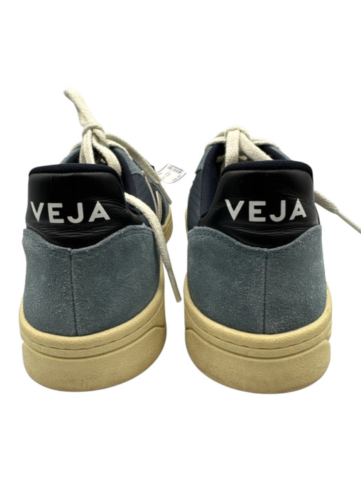 Veja Shoe Size 9 Blue Suede & Synthetic Solid Sneaker Men's Shoes Blue / 9