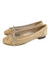 Sam Edelman Shoe Size 6 1/2 Tan Weave Flat Bow Detail Slip On Shoes Tan / 6 1/2