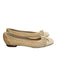 Sam Edelman Shoe Size 6 1/2 Tan Weave Flat Bow Detail Slip On Shoes Tan / 6 1/2