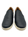 Ugg Shoe Size 7 Black & Gray Leather Slip On Stretch Panels Sneakers Black & Gray / 7