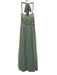 Jenny Yoo Collection Size 6 Mint Green Polyester Strapless Crochet Lace Gown Mint Green / 6