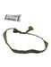 Hart Jewelry Green & White Bead Tassel Adjustable Bracelet Green & White