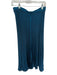 Tibi Size 4 Turquiose Pleated Drawstring Maxi Skirt Turquiose / 4