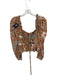 Ulla Johnson Size M Brown & Multi Flower Long Sleeve Keyhole Top Brown & Multi / M