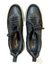 Belvedere Shoe Size 9.5 Black Leather & Suede Perforated Lace Up Men's Sneakers Black / 9.5