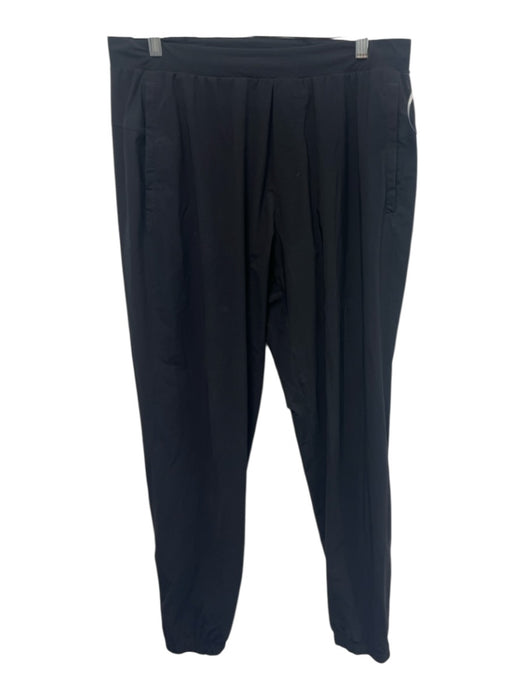 Lululemon AS IS Size Est M Black Synthetic Solid Athletic Jogger Men's Pants Black / Est M
