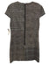 Alice + Olivia Size 6 Black & White Viscose Blend Houndstooth Check Dress Black & White / 6