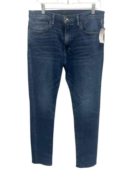 Joes Size 32 medium dark wash Cotton Blend Solid Slim Jean Men's Pants medium dark wash / 32