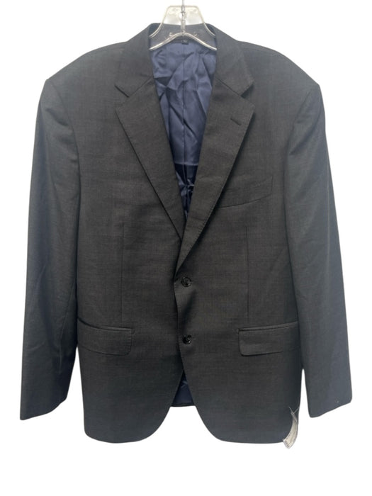 Suitsupply Gray Wool Solid 2 Button Men's Blazer Gray / 42S
