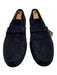 Canali Shoe Size 42 Navy Blue Suede Solid Dress Men's Shoes Navy Blue / 42