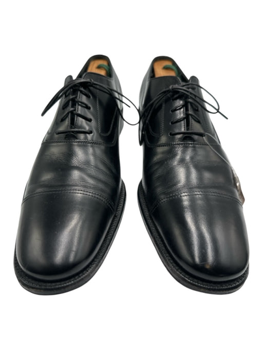 Ferragamo Shoe Size 9 Black Leather Solid Dress Men's Shoes Black / 9