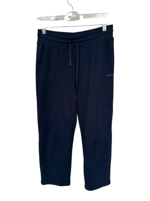 Aritzia Size S Navy Cotton Blend Straight Leg Drawstring Sweatpants Navy / S