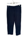 Aritzia Size S Navy Cotton Blend Straight Leg Drawstring Sweatpants Navy / S