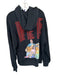Zach Bryan Size S Black & Red Cotton Official Tour Sweatshirt Sweatshirt Black & Red / S