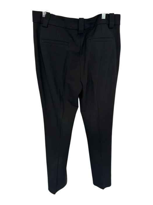 A.L.C. Size 8 Black Polyester Blend Trouser Pants Black / 8