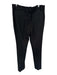 A.L.C. Size 8 Black Polyester Blend Trouser Pants Black / 8