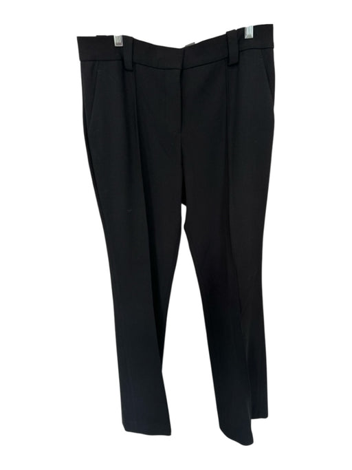 A.L.C. Size 8 Black Polyester Blend Trouser Pants Black / 8