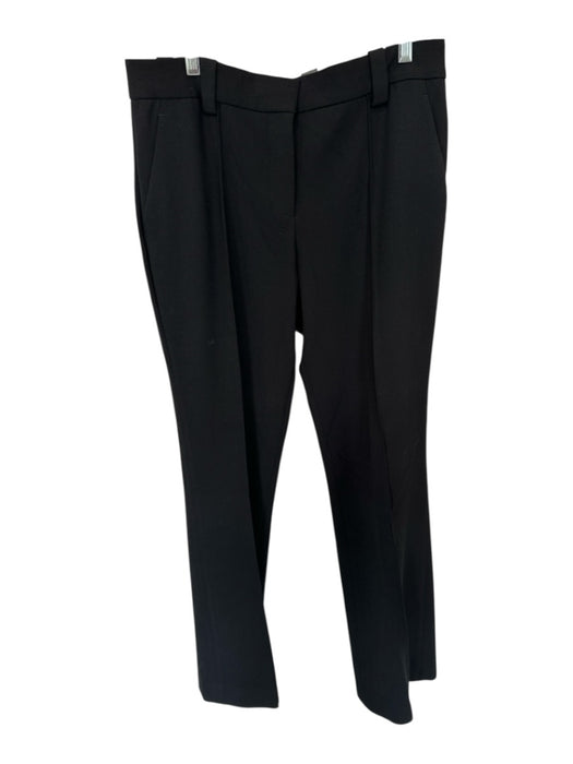 A.L.C. Size 8 Black Polyester Blend Trouser Pants Black / 8