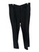 A.L.C. Size 8 Black Polyester Blend Trouser Pants Black / 8