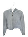 Lululemon Size XS/S Gray Heathered Half Zip Kangaroo Pocket Athletic Sweatshirt Gray / XS/S