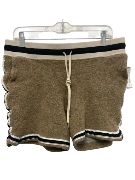 John Elliot Size 3 Brown, Black & White Cotton Blend Men's Shorts Brown, Black & White / 3