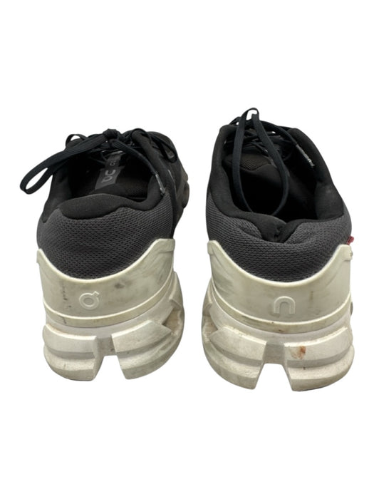 On Cloud Shoe Size 9.5 Black Synthetic Solid Athletic Sneaker Men's Shoes Black / 9.5