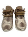 Esse Ut Esse Shoe Size 38 Taupe, Brown, Gold, Cream Leather Fringe Sneakers Taupe, Brown, Gold, Cream / 38