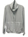 Lululemon Size 6 Light Aqua Blue Polyester Blend Seersucker Half Zip Jacket Light Aqua Blue / 6