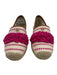 Tory Burch Shoe Size 6.5 Beige, Pink, Brown textile upper Leather trim Flats Beige, Pink, Brown / 6.5