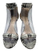 3.1 Phillip Lim Shoe Size 37 Gray & Black Leather Upper Snake Embossed Sandals Gray & Black / 37
