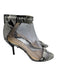 3.1 Phillip Lim Shoe Size 37 Gray & Black Leather Upper Snake Embossed Sandals Gray & Black / 37