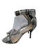 3.1 Phillip Lim Shoe Size 37 Gray & Black Leather Upper Snake Embossed Sandals Gray & Black / 37