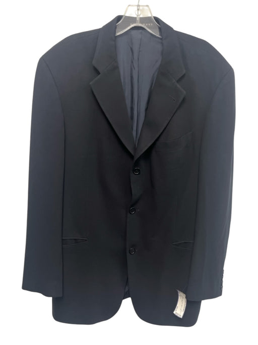 Hugo Boss Vintage Navy Wool Solid 3 button Men's Blazer Navy / 42