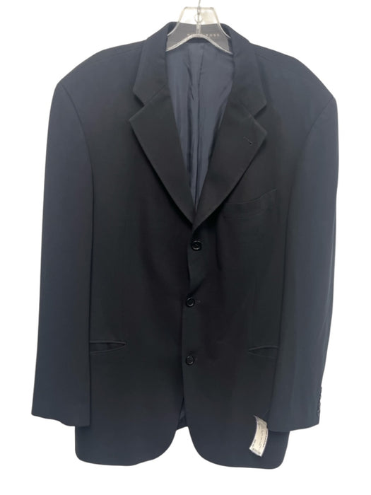 Hugo Boss Vintage Navy Wool Solid 3 button Men's Blazer Navy / 42