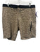 Vuori Size Est L Beige Synthetic Floral Waist Tie Athleisure Men's Shorts Beige / Est L