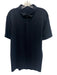 Lululemon Size Est L Navy Synthetic Solid Polo Athleisure Men's Short Sleeve Navy / Est L