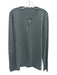 Vuori Size Est L Blue Synthetic Solid Athletic Henley Men's Long Sleeve Shirt Blue / Est L