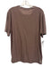 Vuori Size Est L Red Synthetic Heathered Athletic T Shirt Men's Short Sleeve Red / Est L