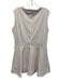 Byrdie Golf Size L White & Peach Pink Polyester Blend Back Zip Skort Dress White & Peach Pink / L