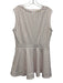 Byrdie Golf Size L White & Peach Pink Polyester Blend Back Zip Skort Dress White & Peach Pink / L