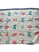 Echo Navy & Cream Silk Fruit scarf Navy & Cream / L