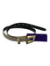 Rich's Cream & Gold Snake Skin Gold hardware Belts Cream & Gold / M