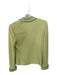 St. John Evening Size 2 Chartreuse Wool Knit Rhinestone Detail Jacket Chartreuse / 2
