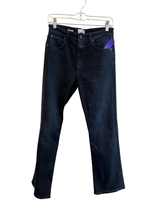 Closed Size 28 Black Cotton 5 Pocket High Rise Zip Fly Made In Italy Jeans Black / 28